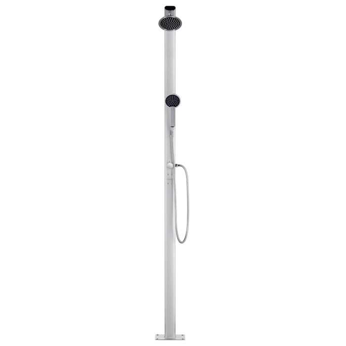 Doccia da Giardino 215 cm in Alluminio 315943