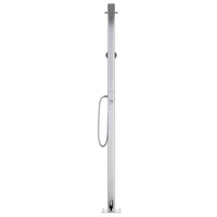 Doccia da Giardino 215 cm in Alluminio 315943