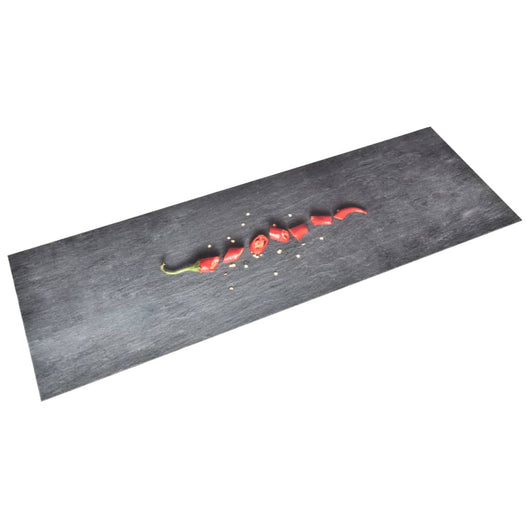 Tappetino da Cucina Lavabile-Tappeto da Cucina Peperoni 45x150 cm
