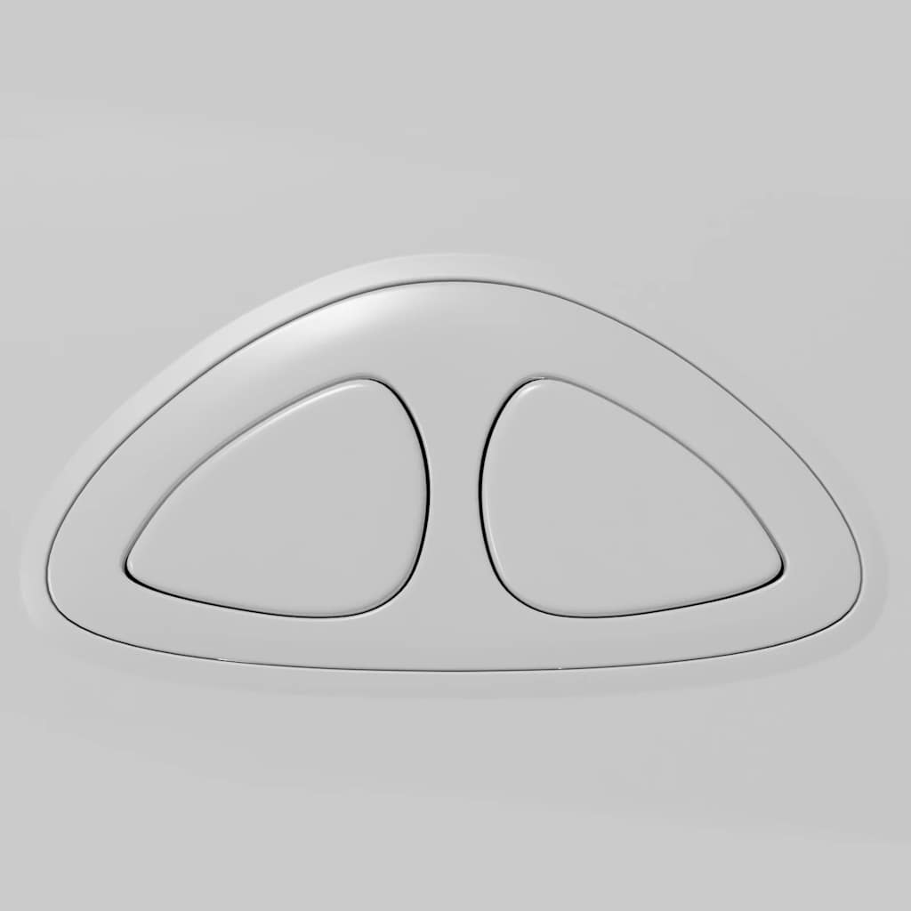 Sciacquone WC con Ingresso Acqua dal Basso 3/6 L Grigio 148008