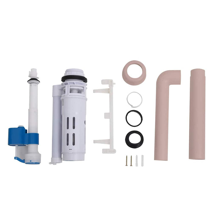 Sciacquone WC con Ingresso Acqua dal Basso 3/6 L Rosa Salmone 148009