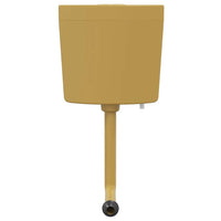 Sciacquone WC con Ingresso Acqua dal Basso 3/6 L Giallo Curry