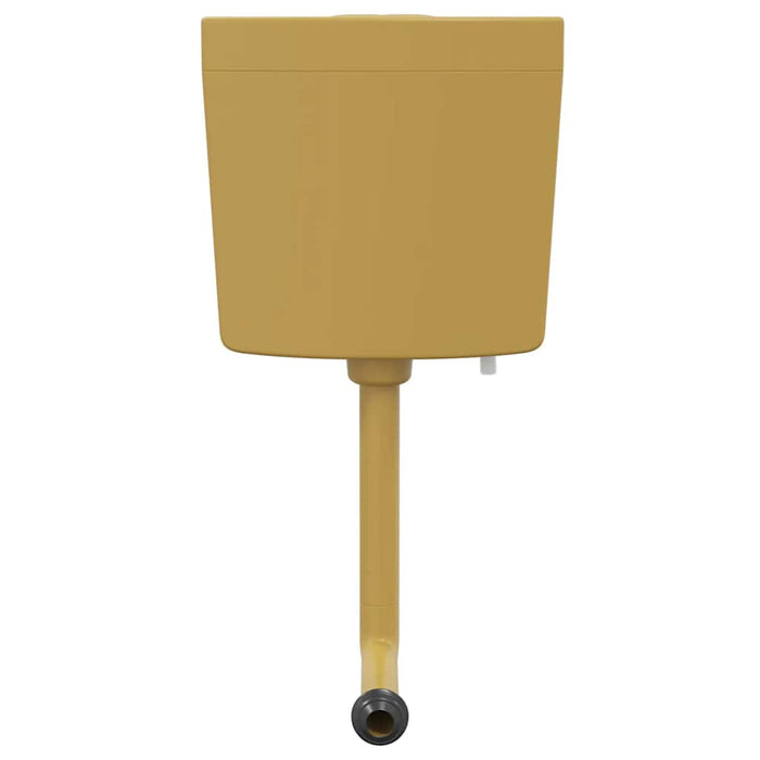 Sciacquone WC con Ingresso Acqua dal Basso 3/6 L Giallo Curry