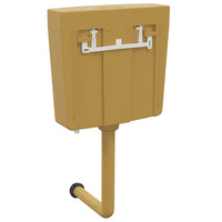 Sciacquone WC con Ingresso Acqua dal Basso 3/6 L Giallo Curry