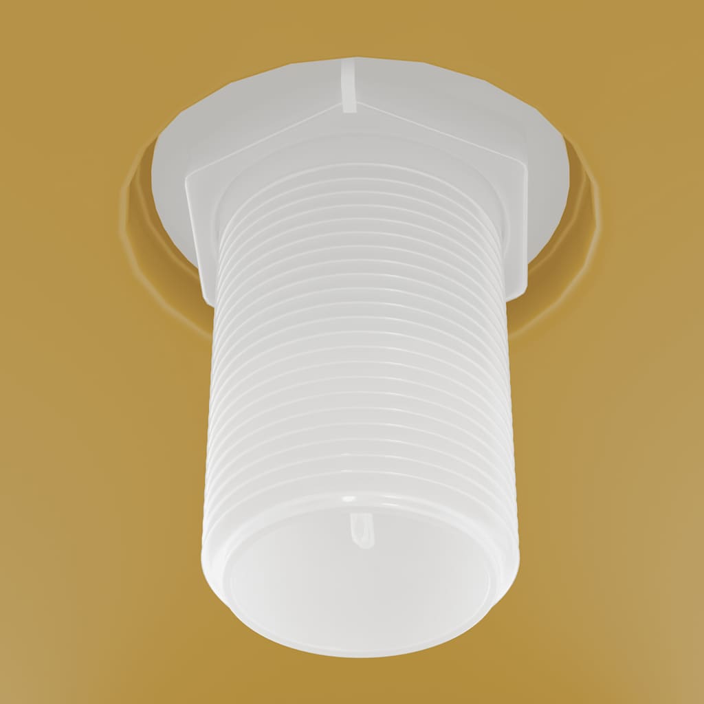 Sciacquone WC con Ingresso Acqua dal Basso 3/6 L Giallo Curry