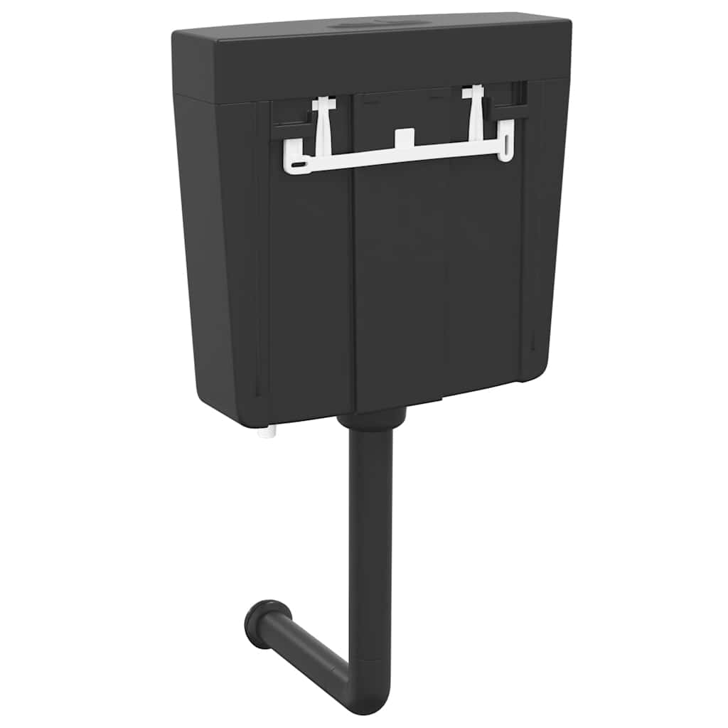 Sciacquone WC con Ingresso Acqua dal Basso 3/6 L Nero 148012