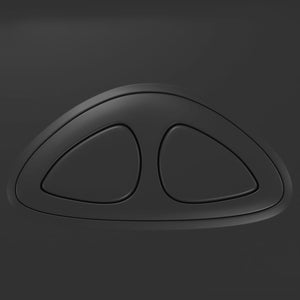 Sciacquone WC con Ingresso Acqua dal Basso 3/6 L Nero 148012