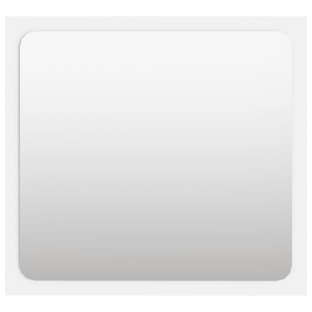 Set Mobili da Bagno 2 pz Bianco in Legno Multistrato 804773