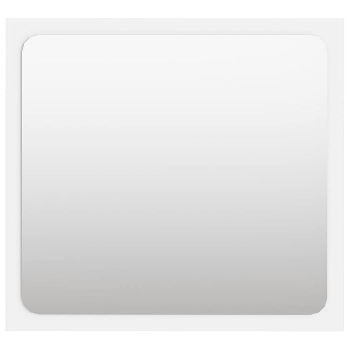 Set Mobili da Bagno 2 pz Bianco in Legno Multistrato 804773