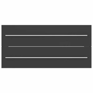 Set Mobili da Bagno 2 pz Grigio in Truciolato cod mxl 6422