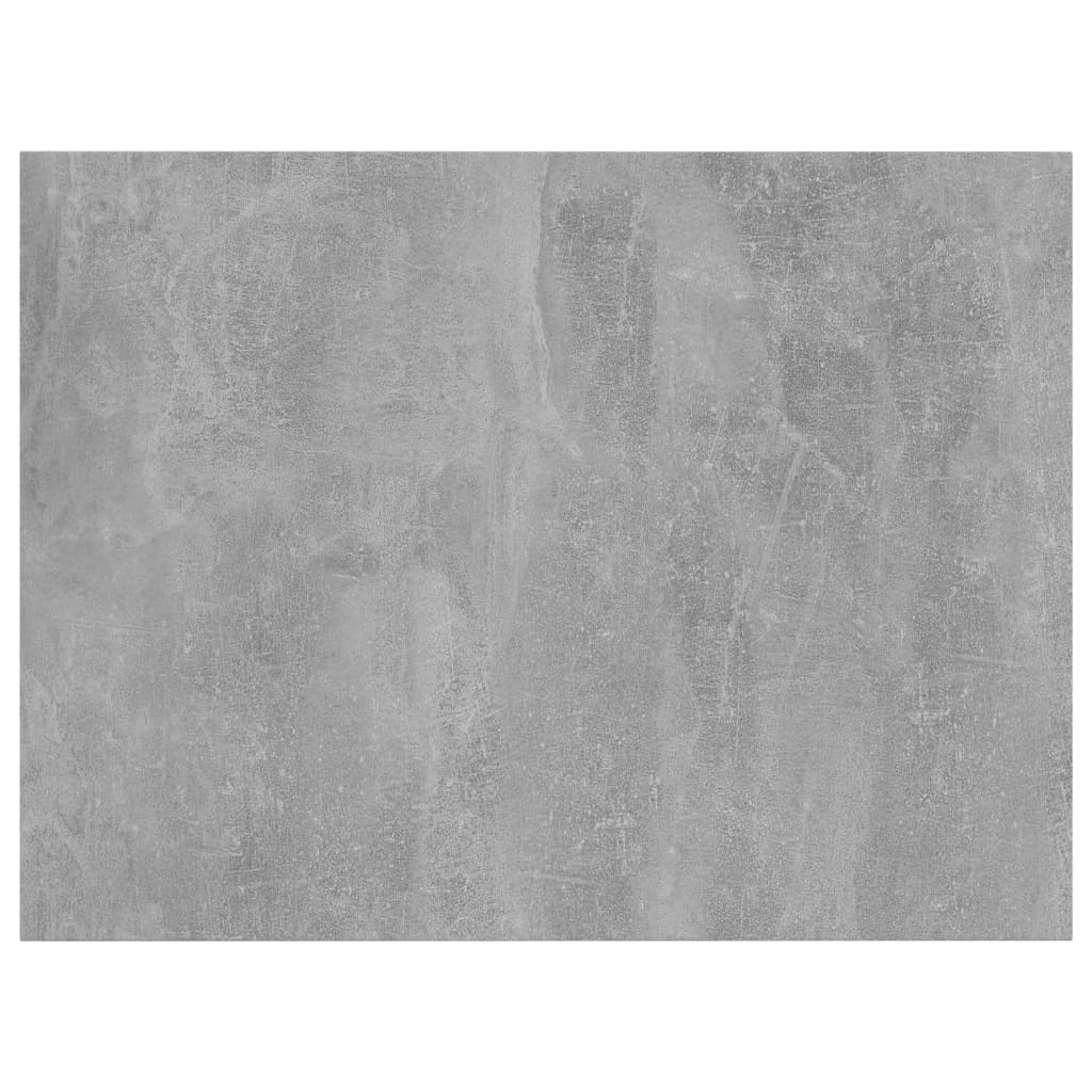 Ripiani per Libreria 4 pz Grigio Cemento 40x30x1,5cm Truciolato cod mxl 59600