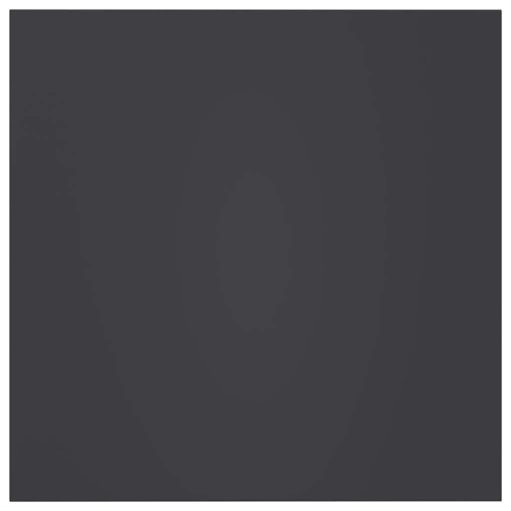 Ripiani per Libreria 8 pz Grigi 40x40x1,5 cm in Truciolato