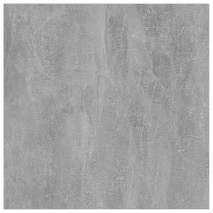 Ripiani Libreria 8 pz Grigio Cemento 40x40x1,5 cm in Truciolato cod mxl 51898