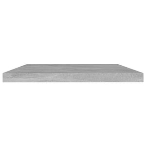 Ripiani Libreria 4 pz Grigio Cemento 60x10x1,5 cm in Truciolato cod mxl 59732