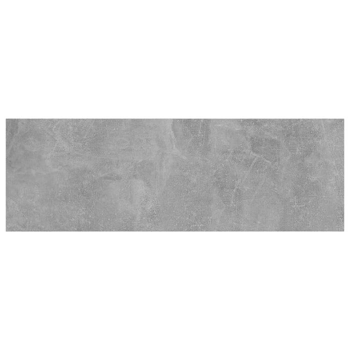 Ripiani Libreria 4 pz Grigio Cemento 60x20x1,5 cm in Truciolato cod mxl 59887