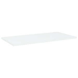 Ripiani per Libreria 4pz Bianchi 60x30x1,5 cm Legno Multistrato 805234