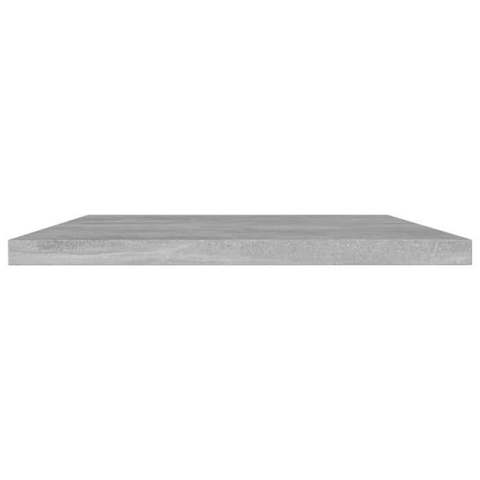 Ripiani Libreria 4 pz Grigio Cemento 60x30x1,5 cm in Truciolato cod mxl 59351