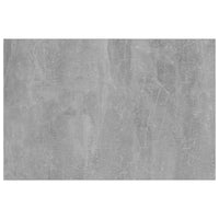 Ripiani per Libreria 4pz Grigio Cemento 60x40x1,5cm Multistrato 805258