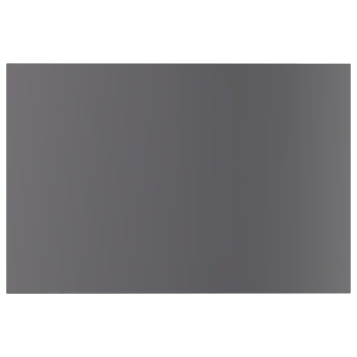 Ripiani Libreria 8 pz Grigio Lucido 60x40x1,5 cm in Truciolato cod mxl 39933