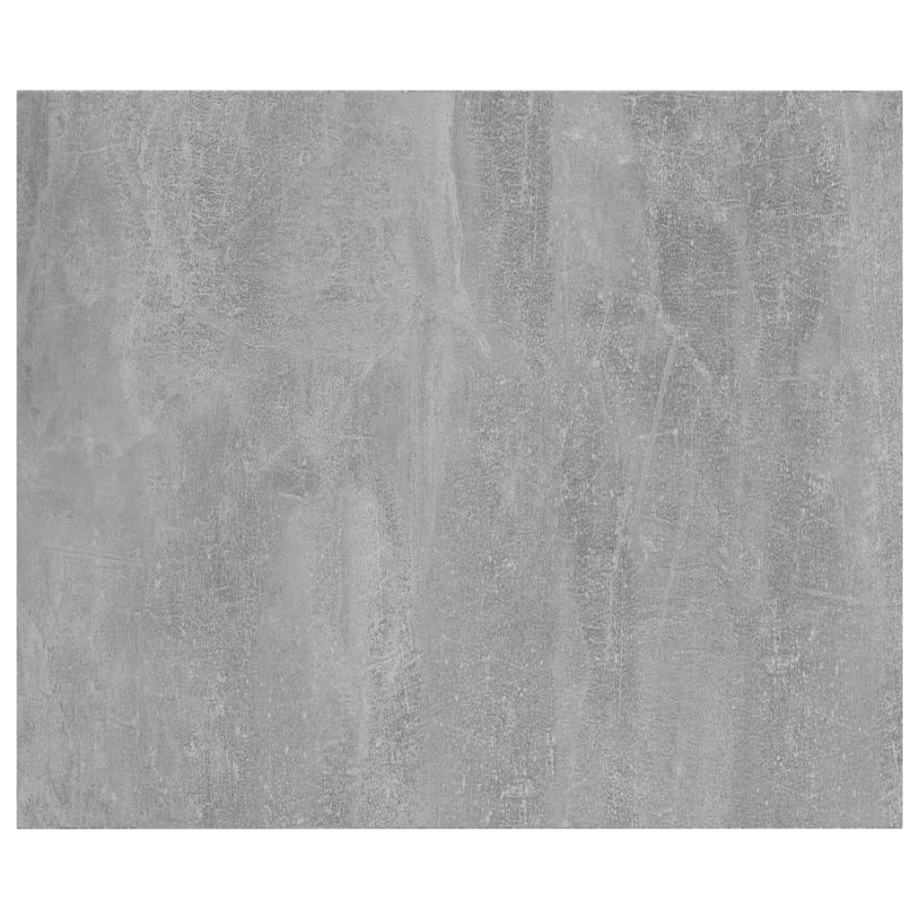 Ripiani per Libreria 4 pz Grigio Cemento 60x50x1,5cm Truciolato cod mxl 59421