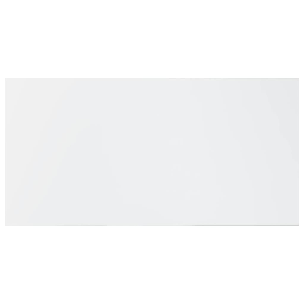 Ripiani per Libreria 4 pz Bianco Lucido 80x40x1,5 cm Truciolato cod mxl 59427