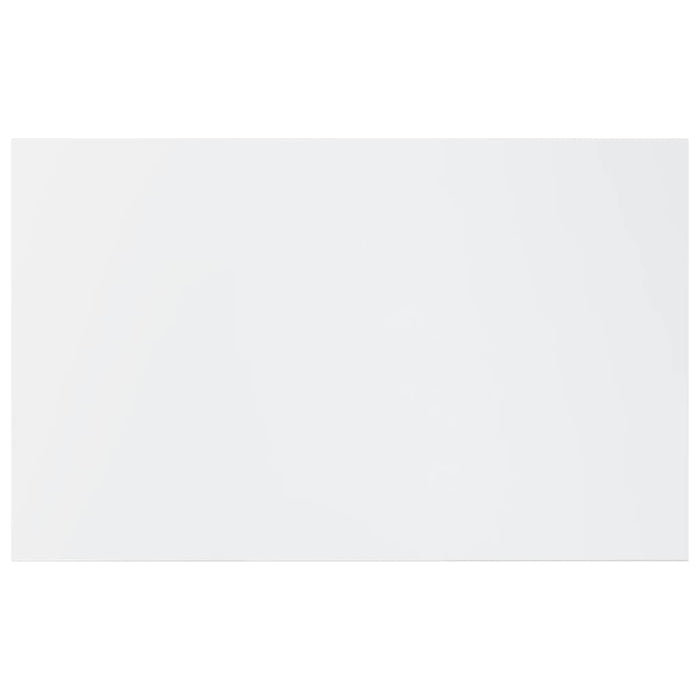 Ripiani per Libreria 4 pz Bianco Lucido 80x50x1,5cm Multistrato 805356