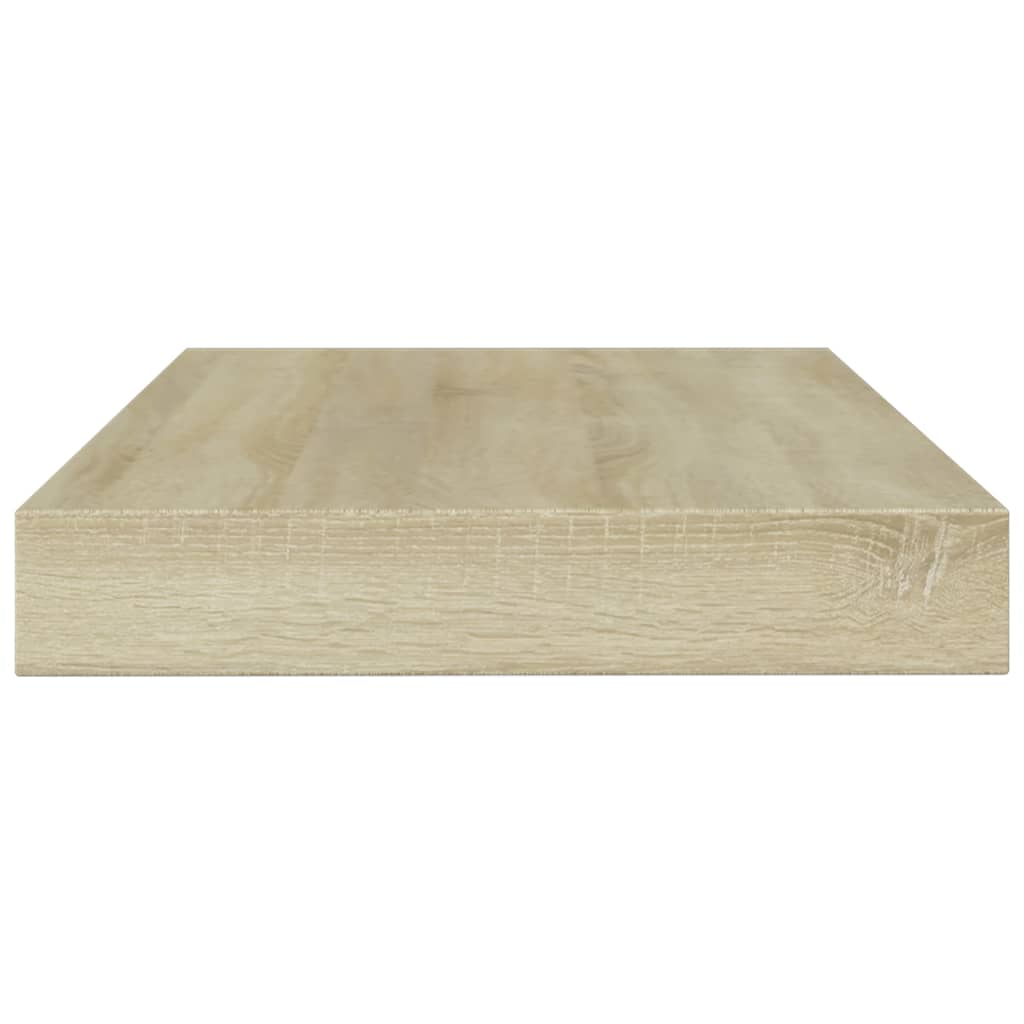 Ripiani Libreria 4 pz Rovere Sonoma 100x10x1,5 cm in Truciolato cod mxl 59794