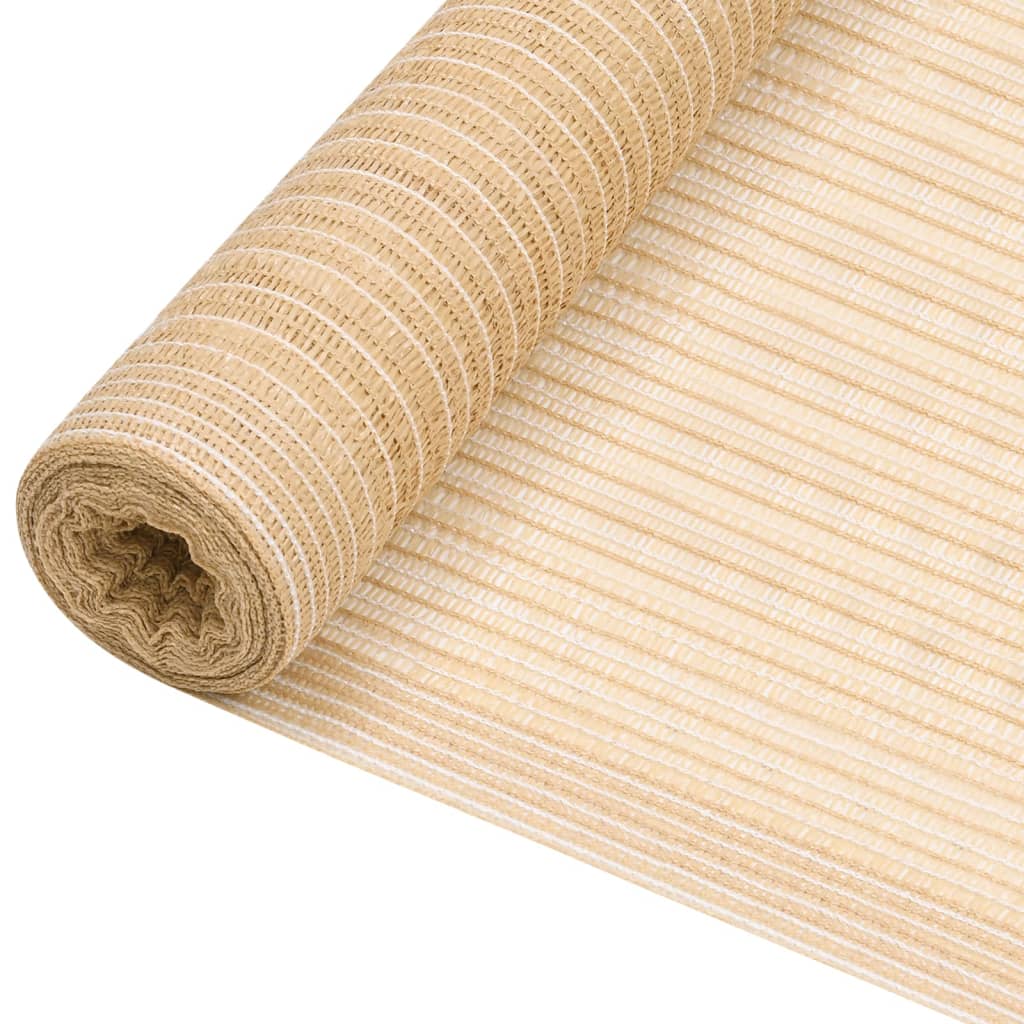 Rete frangivista beige 1x10 m HDPE 150 g/m² 02_0007810