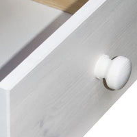 Comodino 43x34x40 cm in Legno Massello di Pino cod mxl 30791