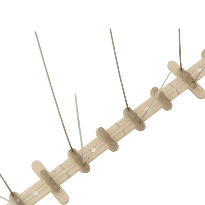 Set Dissuasori per Uccelli e Piccioni 20 pz 2 File 10 m cod mxl 56454
