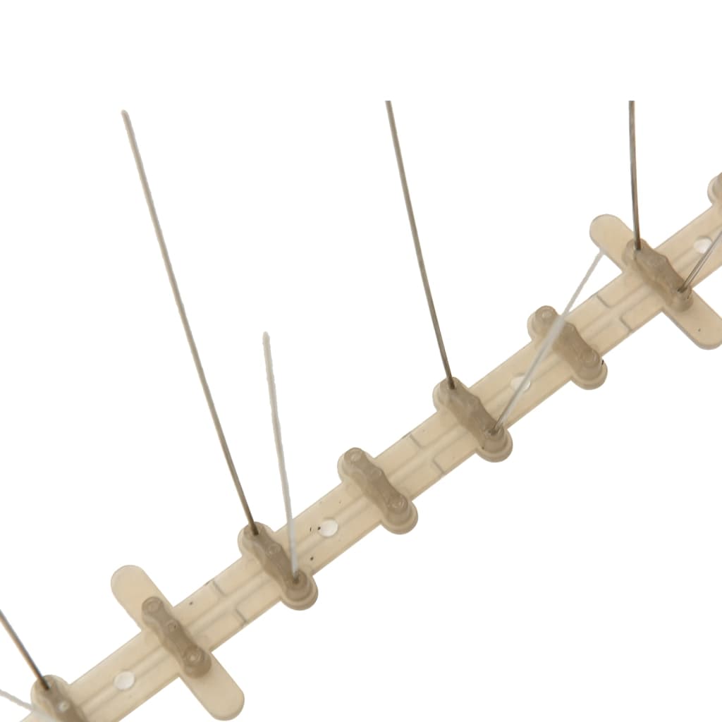 Set Dissuasori per Uccelli e Piccioni 20 pz 2 File 10 m 149126