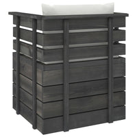 Set Divani da Giardino su Pallet 5 pz con Cuscini Massello Pino cod mxl 52398