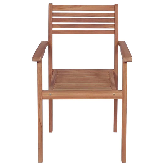 Sedie da Giardino 2 pz con Cuscini Rossi Massello di Teak 3062268