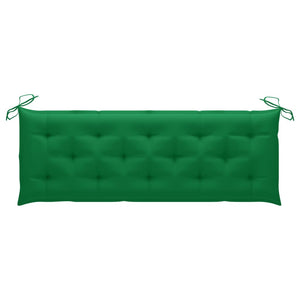 Panca da giardino per esterni mobili da giardino impilabile terrazza e cuscino 159 cm in legno massello di teak 02_0011688