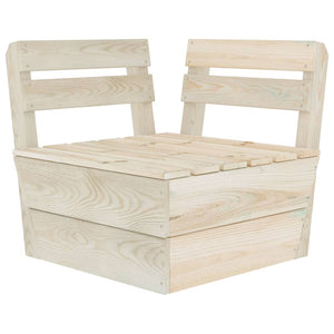 Mobili da giardino mobili da esterno set di mobili su pallet 6 pezzi in legno di abete impregnato 02_0018457