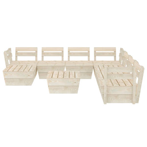 Mobili da giardino mobili da esterno set di mobili su pallet 9 pezzi in legno di abete rosso impregnato 02_0018530