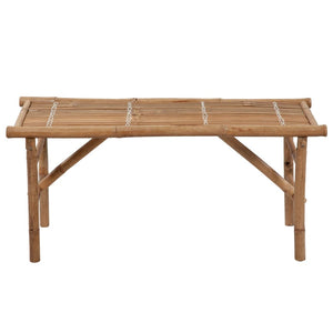 Panca da Giardino Pieghevole con Cuscino 118 cm in BambÃ¹ cod mxl 75649