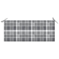 Panca da Giardino con Cuscino 120 cm in Bambù 3063890