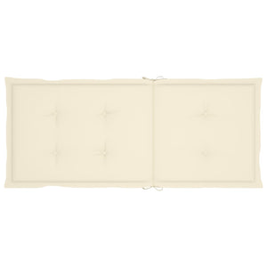 Sedia a Dondolo con Cuscino in Bambù 3063905