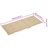 Sedia a Dondolo con Cuscino in BambÃ¹ cod mxl 46290