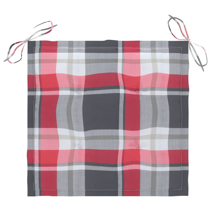 vidaXL Sedie da Giardino Pieghevoli 2 pz con Cuscini in Bambù