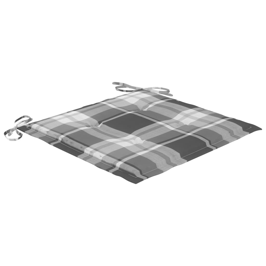 Sedie da Giardino Pieghevoli 2 pz con Cuscini in BambÃ¹ cod mxl 8102