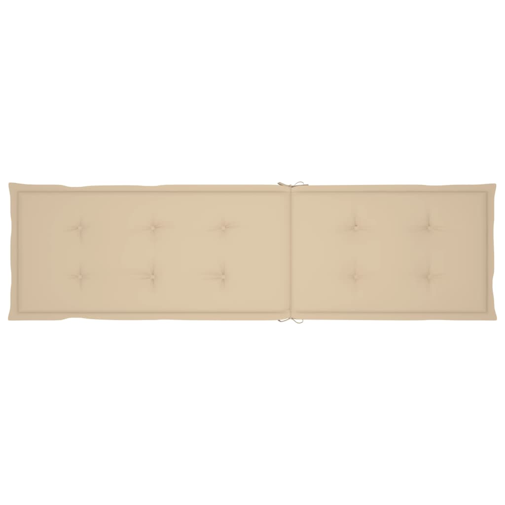 Sdraio sedia a sdraio lettino da giardino prendisole terrazza mobili da esterno con poggiapiedi e cuscino in massello di acacia 02_0012577