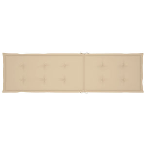 Sdraio sedia a sdraio lettino da giardino prendisole terrazza mobili da esterno con poggiapiedi e cuscino in massello di acacia 02_0012577