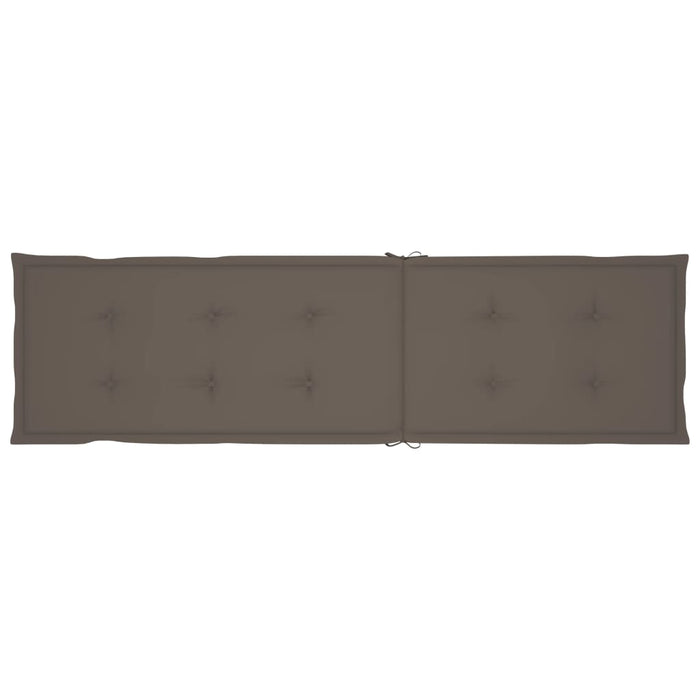 Sdraio sdraio prendisole lettino da giardino terrazza mobili da esterno con poggiapiedi e cuscino in massello di acacia 02_0012579