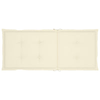 Sedie da Giardino Reclinabili 2 pz con Cuscini Massello Acacia 3064061