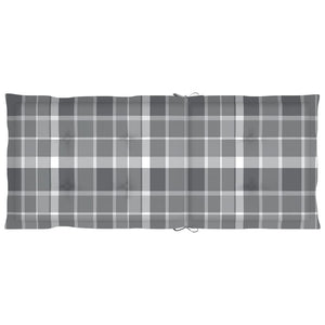 Sedie da Giardino Reclinabili 2 pz con Cuscini Massello Acacia