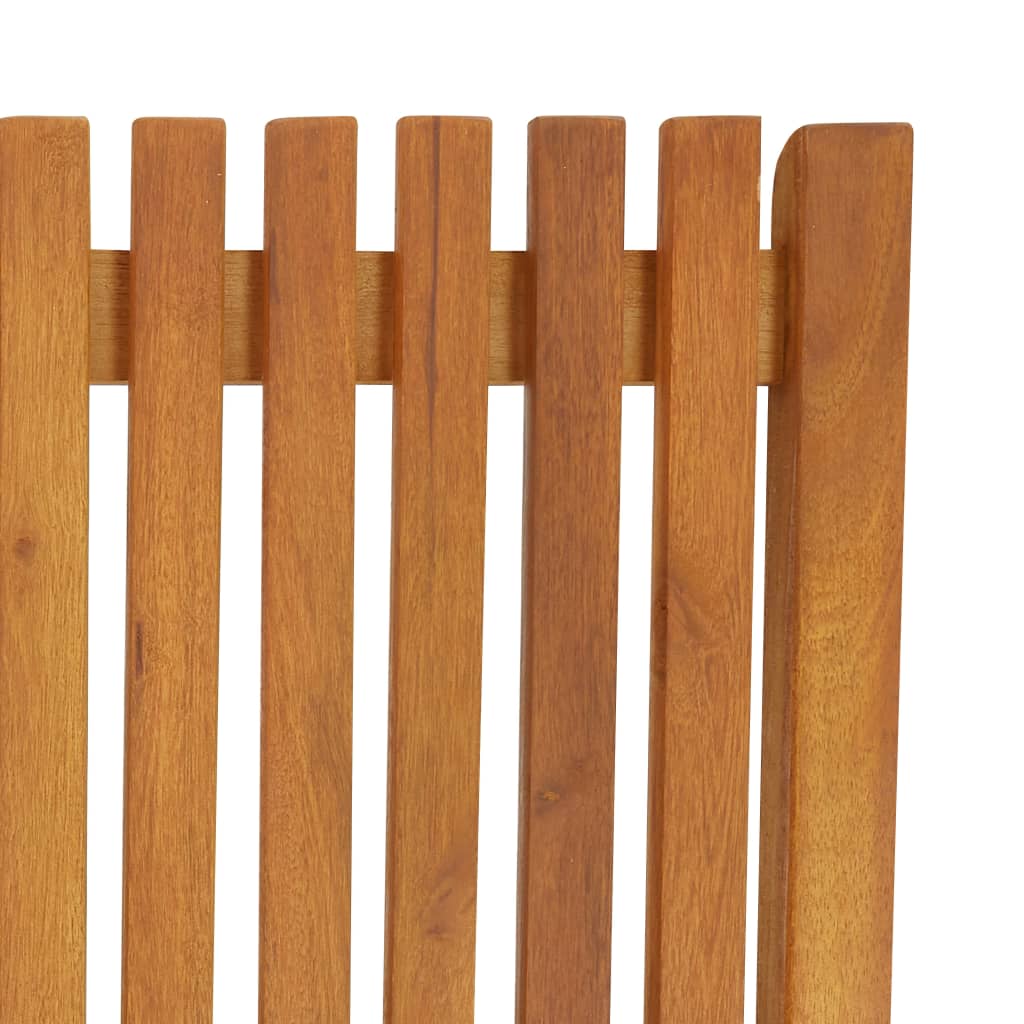 Lettino Prendisole con Cuscino in Legno Massello di Acacia cod mxl 67163