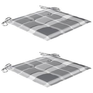 Sedie da Giardino Pieghevoli 2pz con Cuscini in Massello Acacia cod mxl 8166