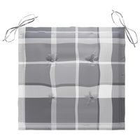 Sedie da Giardino Pieghevoli 2 pz con Cuscini Massello Acacia cod mxl 7752